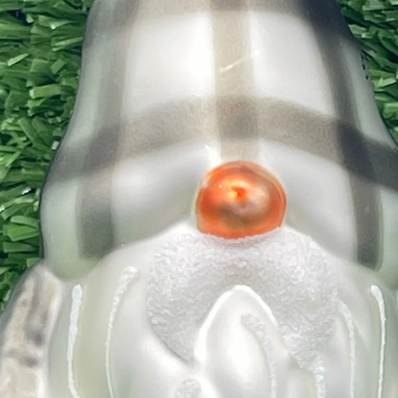 Gnome with Plaid Hat Ornament, NWT - Picture 9 of 10